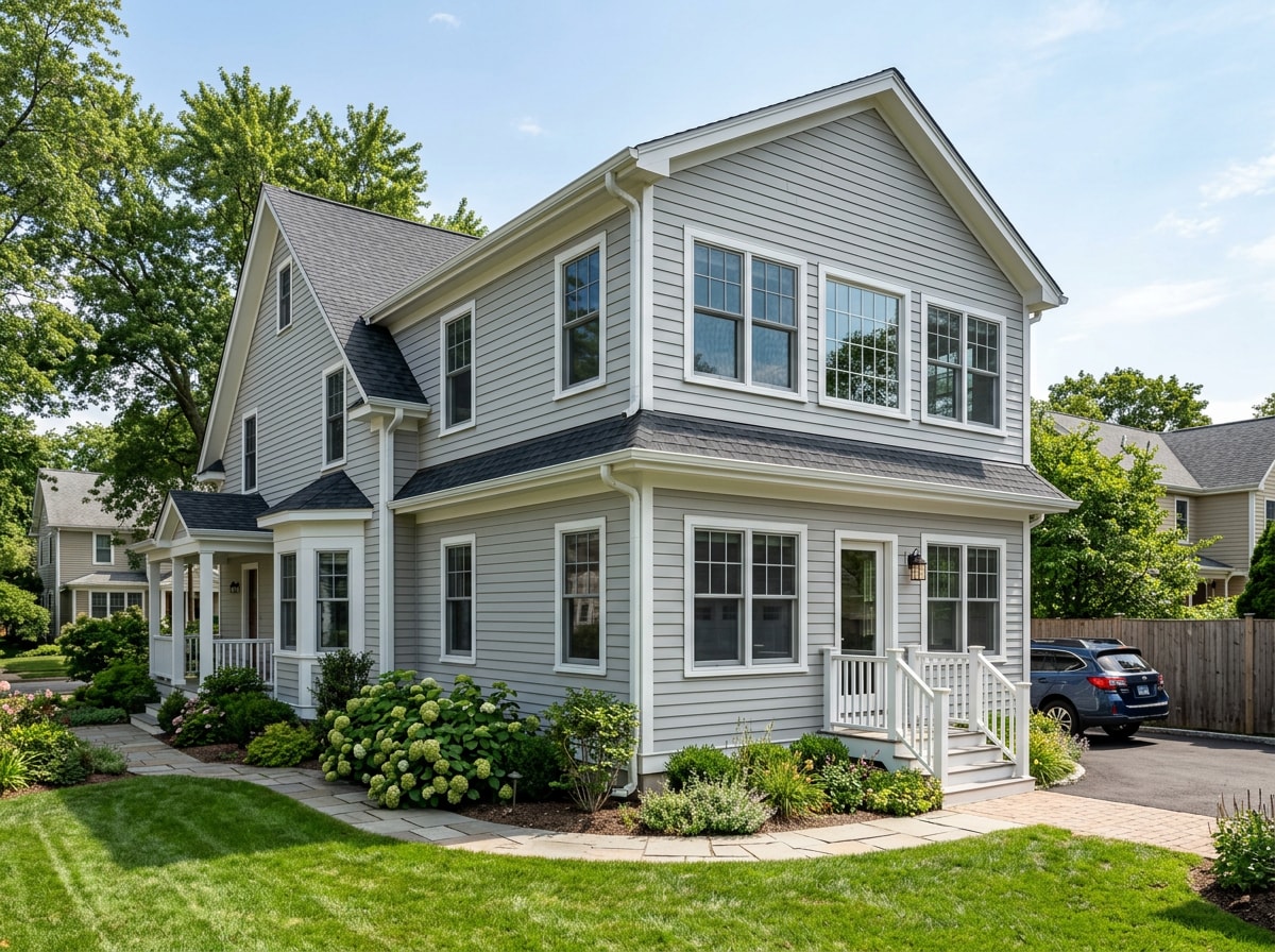 Completed second-story home addition built by a Harford County house construction company